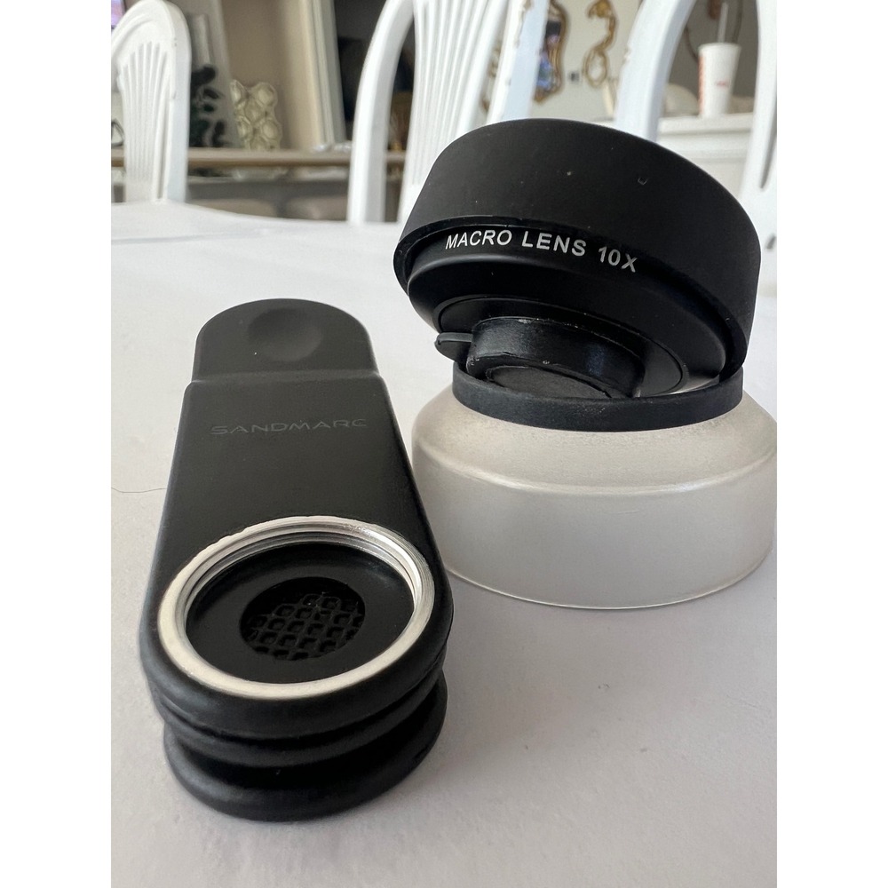 Sandmarc Macro Lens 10X for iPhone and Android Mobile Phone Camera Clip On